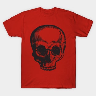 Pen Stroke Skull T-Shirt